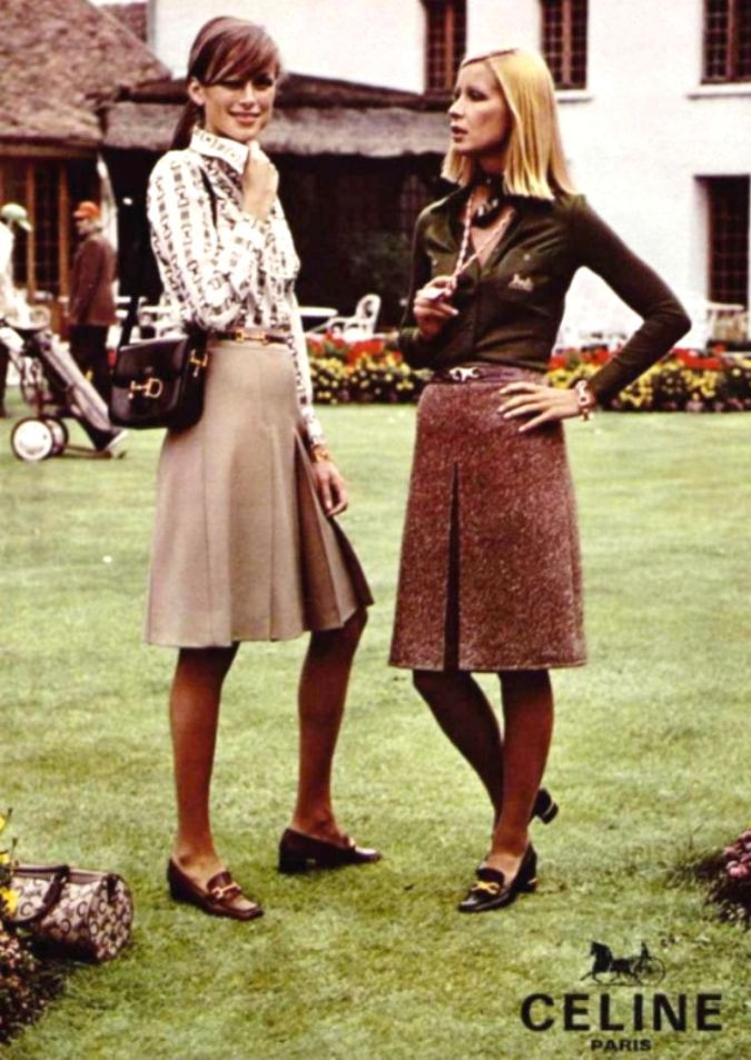 Vintage καταχώρηση CELINE της δεκαετίας του '70