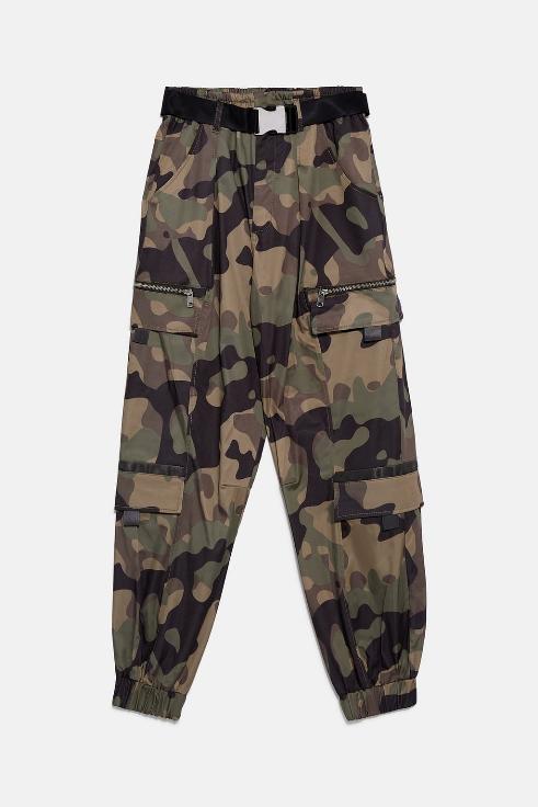 Cargo παντελόνι παραλλαγής, ZARA