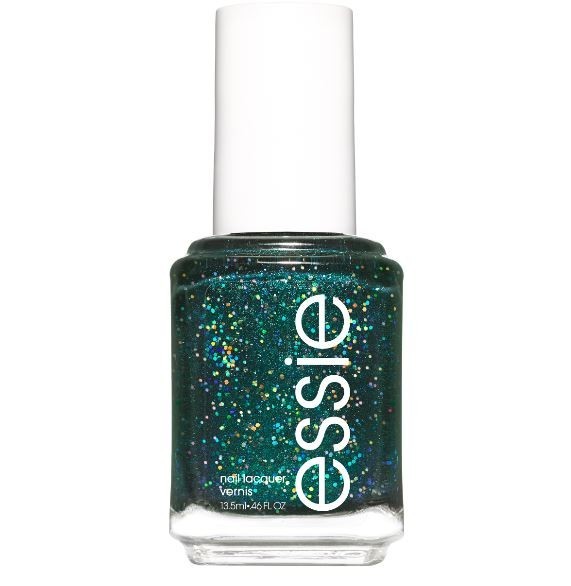 Βερνίκι νυχιών με glitter σε πράσινη απόχρωση Under Wraps, No669, Essie
