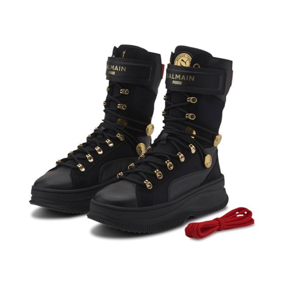 Ψηλά δετά boxing μποτάκια, BALMAINxPUMA