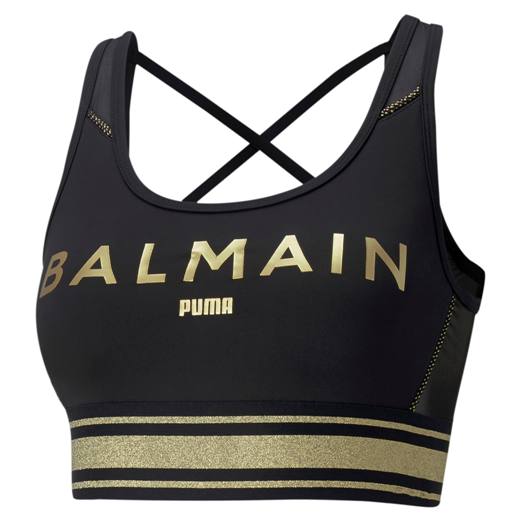 Μπουστάκι με χρυσό logo, BALMAINxPUMA