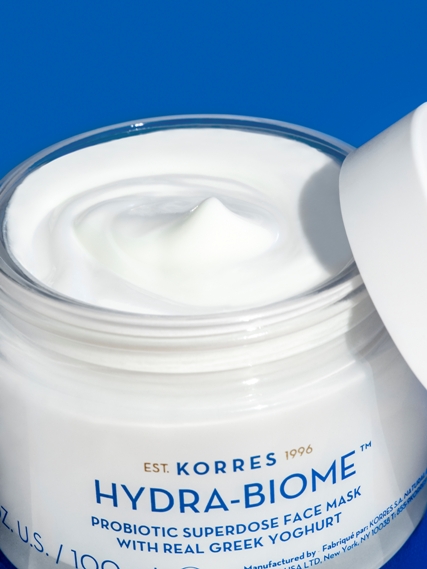 HYDRA-BIOME™ PROBIOTIC SUPERDOSE FACE MASK
ΜΕ ΑΛΗΘΙΝΟ ΕΛΛΗΝΙΚΟ ΓΙΑΟΥΡΤΙ