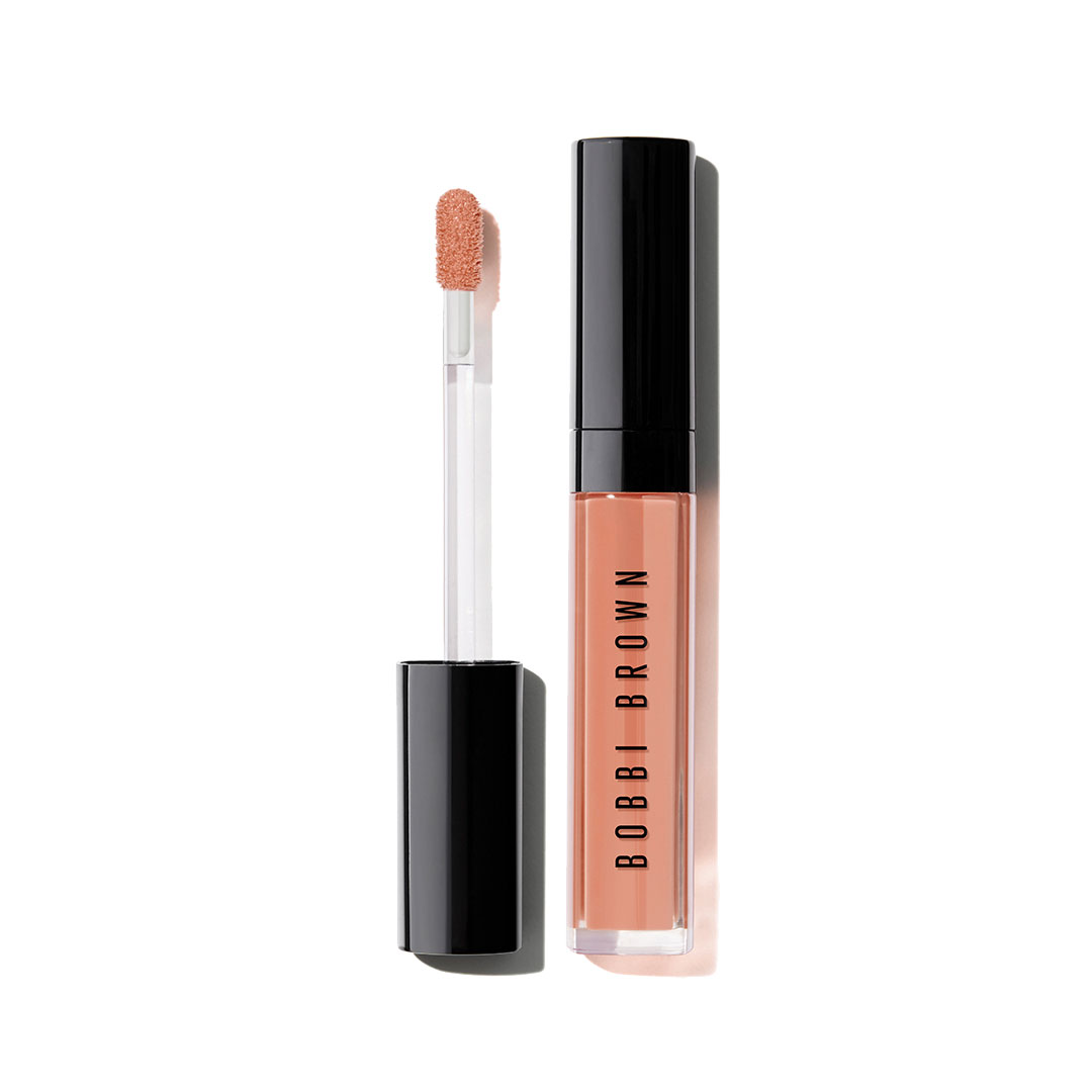 Crushed Oil-Infused Gloss με σύμπλεγμα βοτάνων πλούσιων σε θρεπτικά συστατικά που συνδυάζει ενυδάτωση με μεταξένια, λαμπερή υφή, Bobbi Brown.