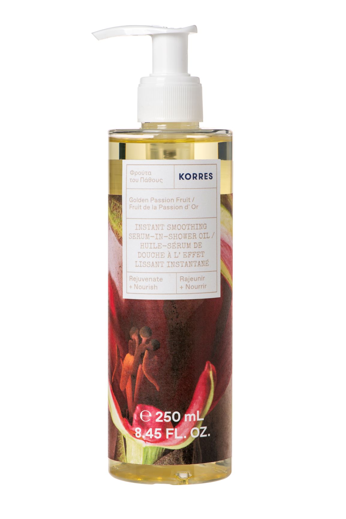 KORRES SERUM-IN-SHOWER OIL Χρυσαφένιο Passion Fruit