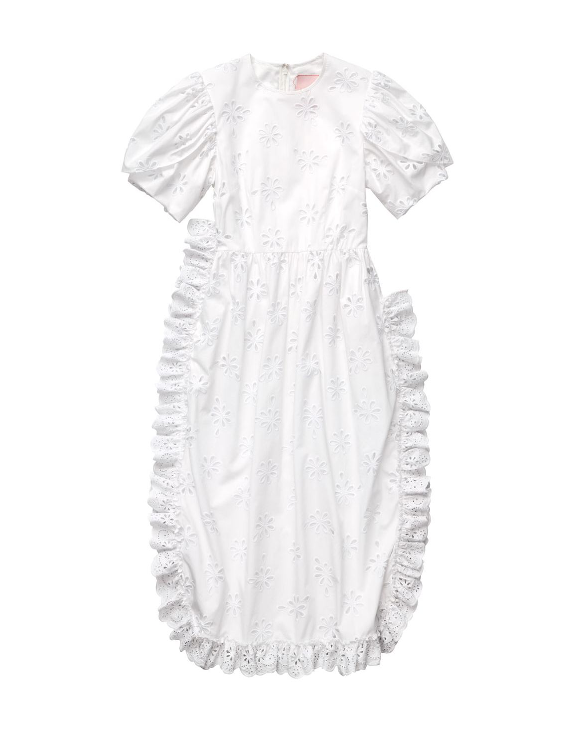 Μακρύ φόρεμα από βαμβακερό brodery anglaise 149€