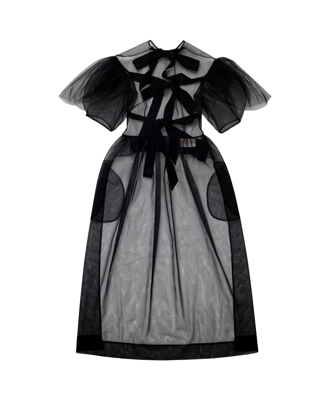 Διάφανο overdress που δένει πίσω με φιόγκους 79.99€