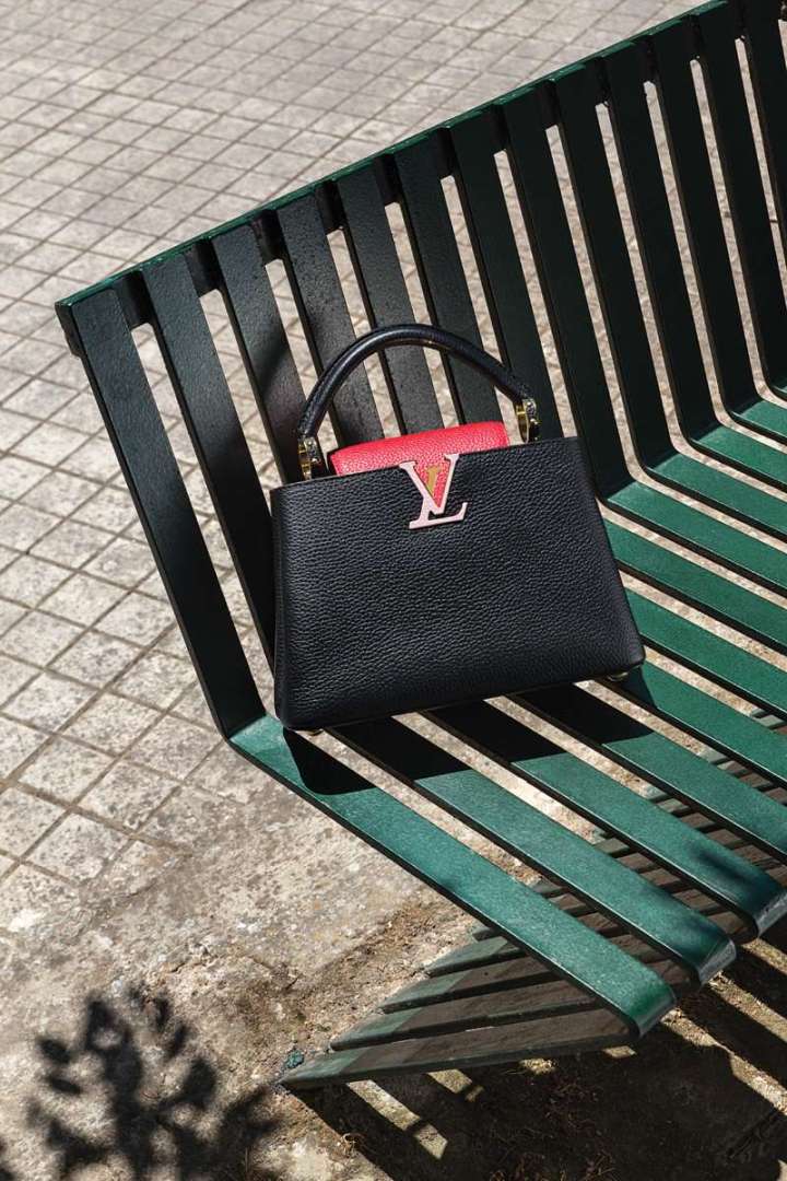 Δερμάτινη χειροποίητη τσάντα Capucines mini, Louis Vuitton Boutique.