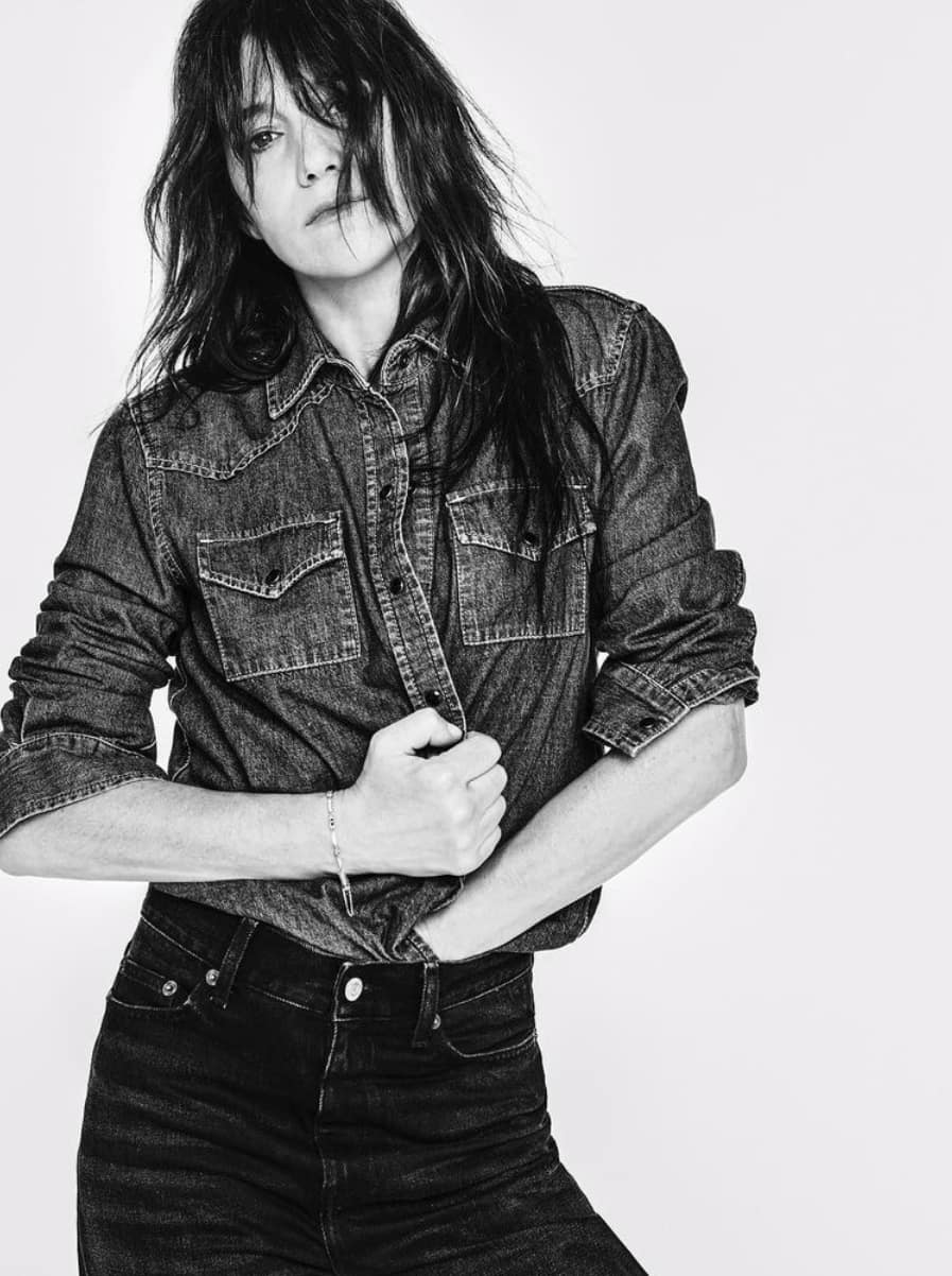 Charlotte Gainsbourg for Zara