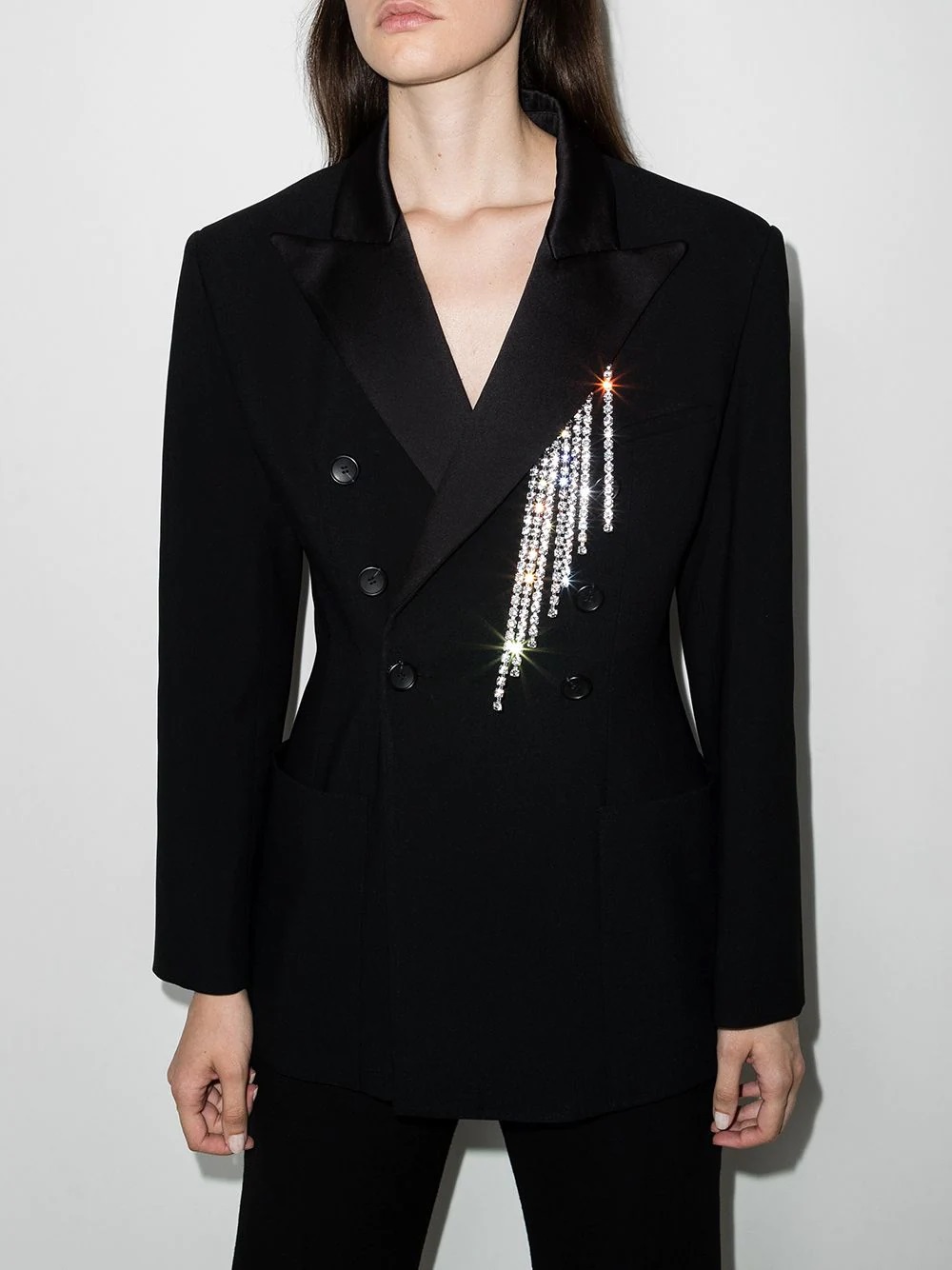 Tuxedo σακάκι με κρυστάλλους CHRISTOPHER KANE, 747€ από 1.494€, FARFETCH.