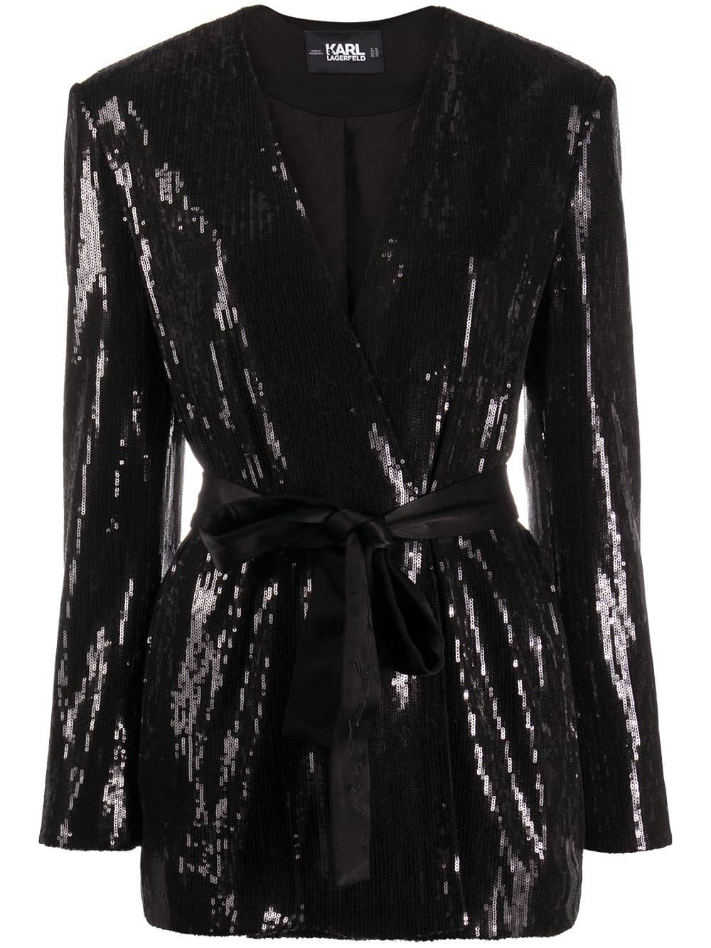 Σακάκι με παγιέτες KARL LAGERFELD, 208€, από 416€, τώρα 208€, FARFETCH.