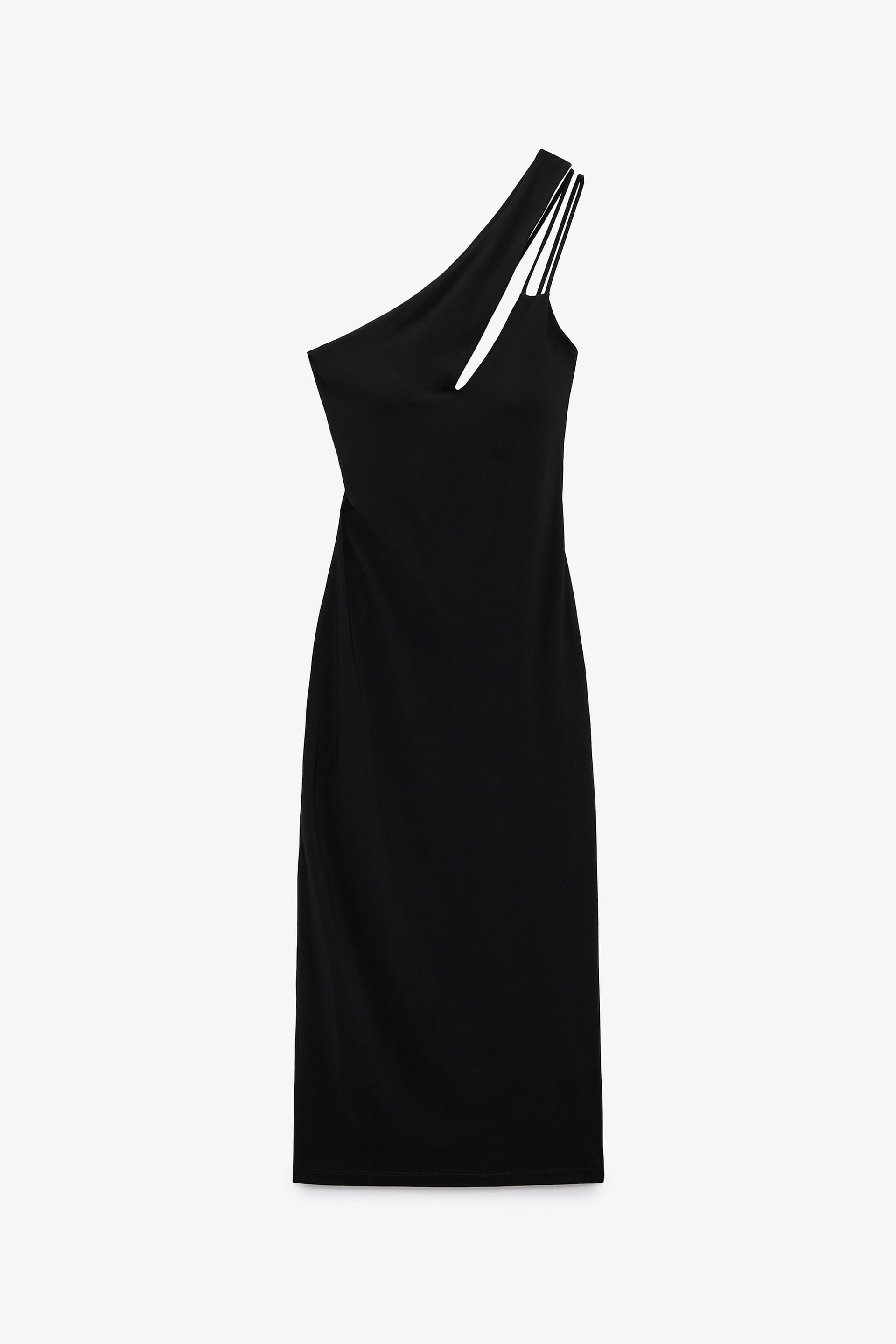 Ασύμμετρο cut out φόρεμα, 25.95€, Zara
