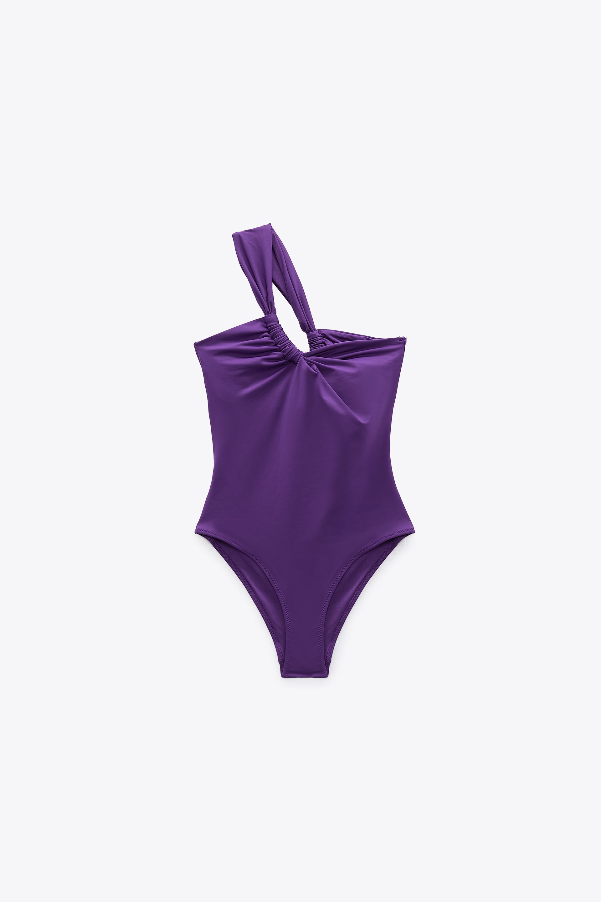Ασύμμετρο ολόσωμο μαγιό, 27.95€, Zara