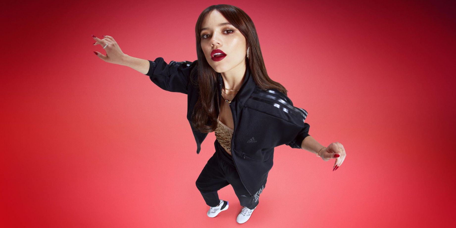 Jenna Ortega x Adidas Sportswear