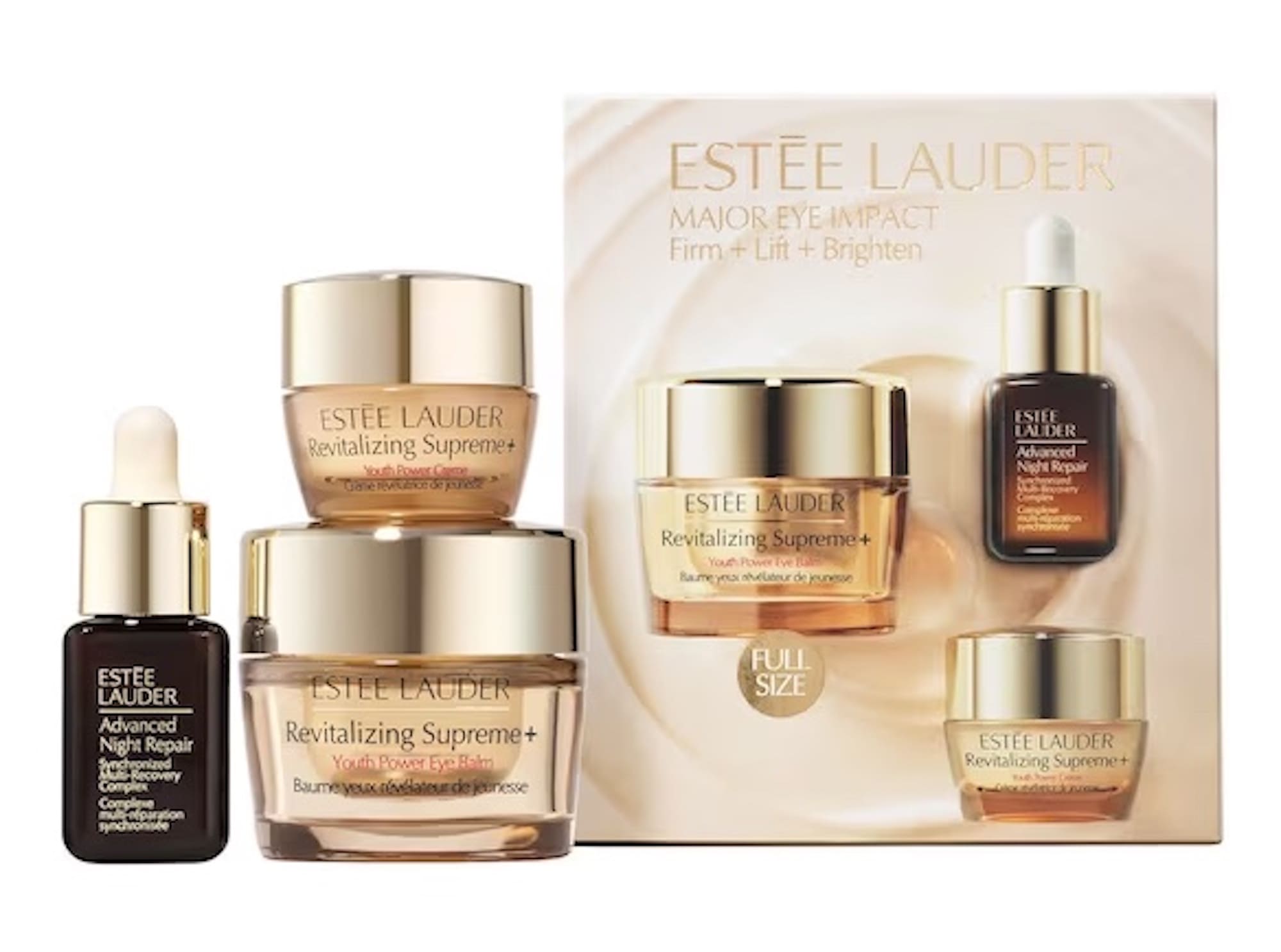 Estée Lauder, Major Eye Impact Trio Repair + Brighten Skincare Set