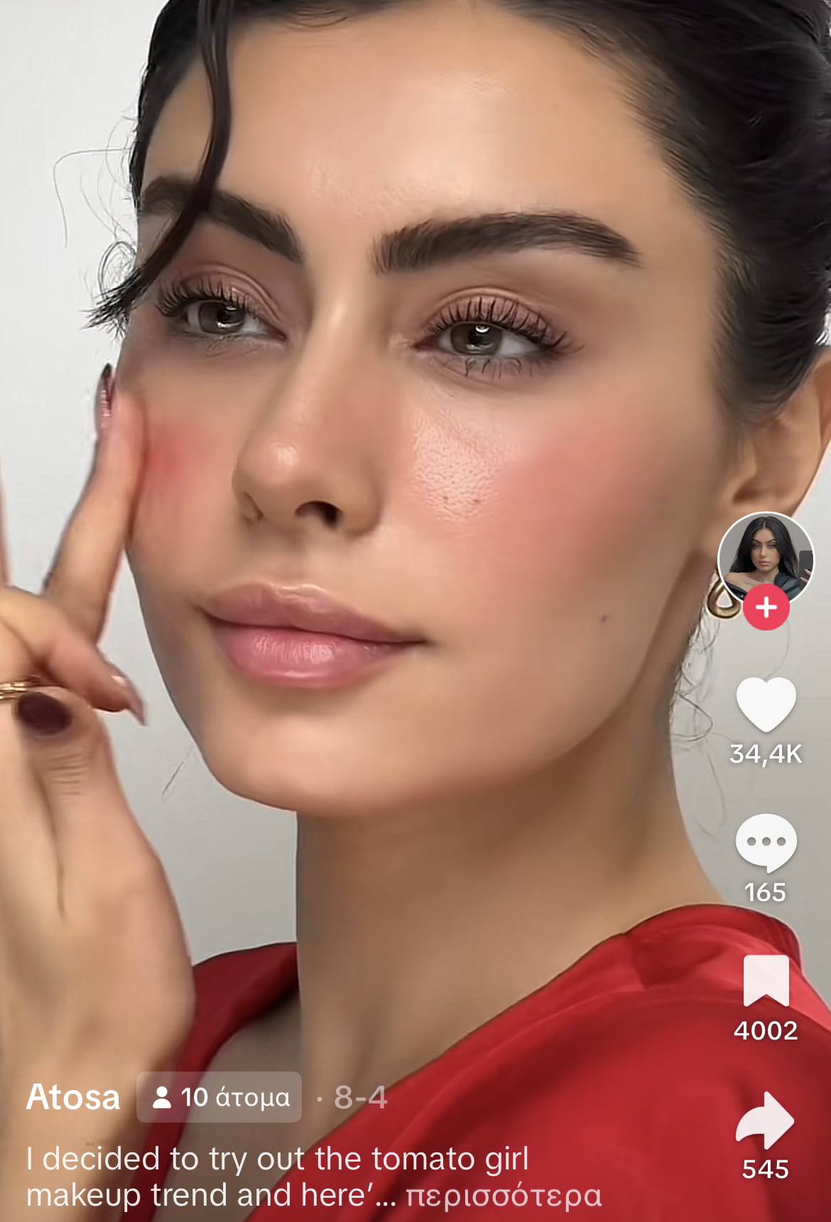 Atosa, Tomato makeup