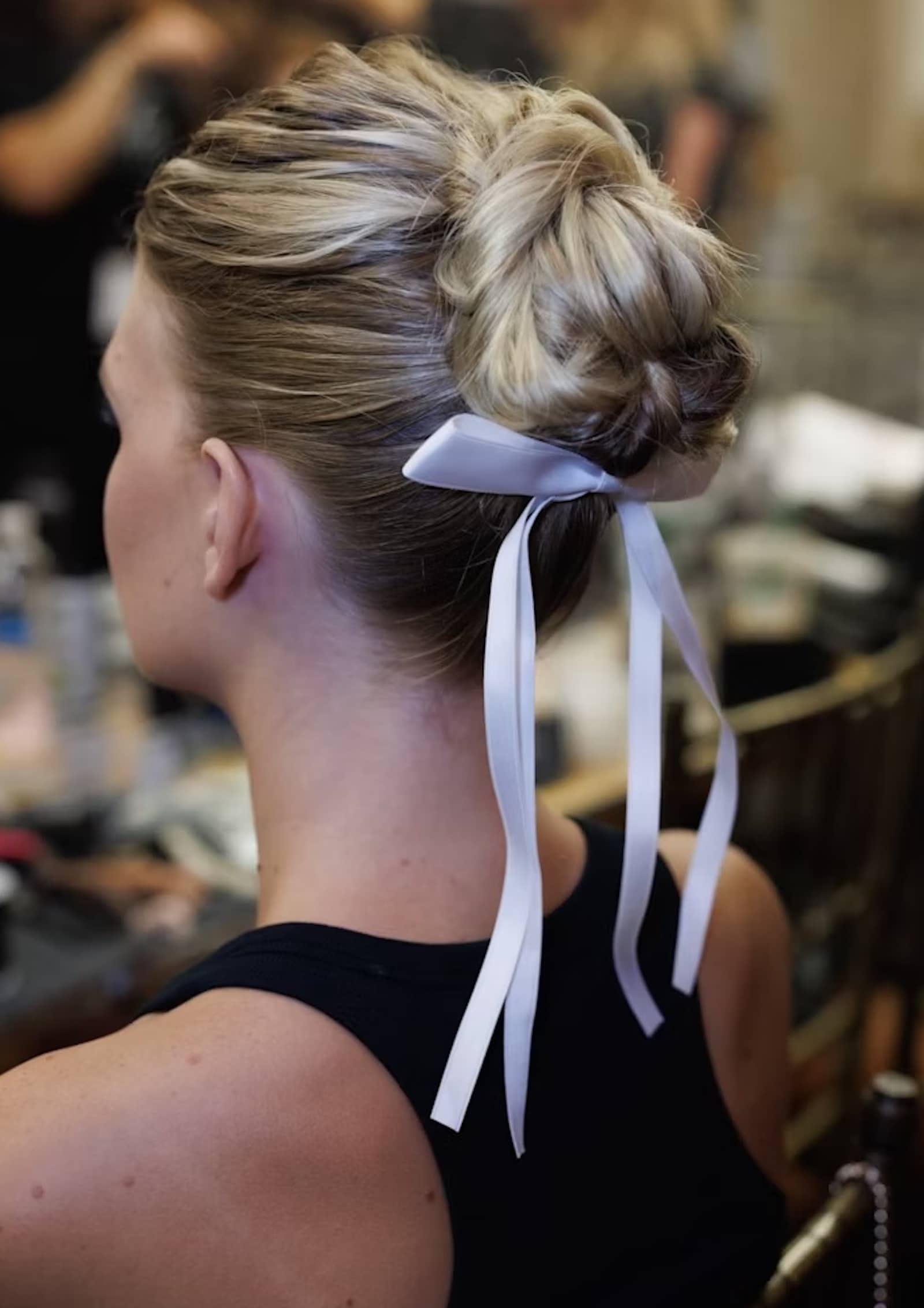 Alice + Olivia ss24. Hairstylist: Matthew Curtis. Photo: Cody Rasmussen.