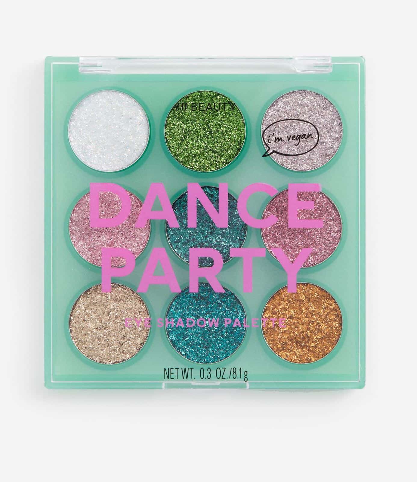 Dance Party παλέτα σκιών 7.99 € , H&M Beauty.