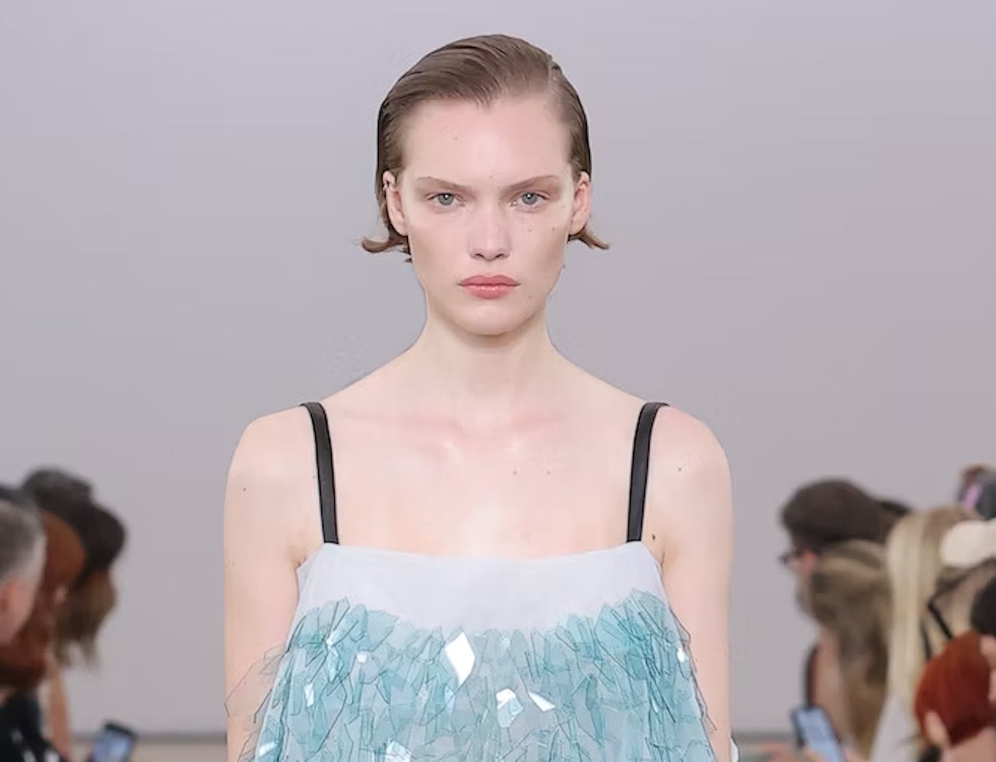 Proenza Schouler ss24. Makeup artist: Diane Kendal. Photo: Courtesy of Merit.
