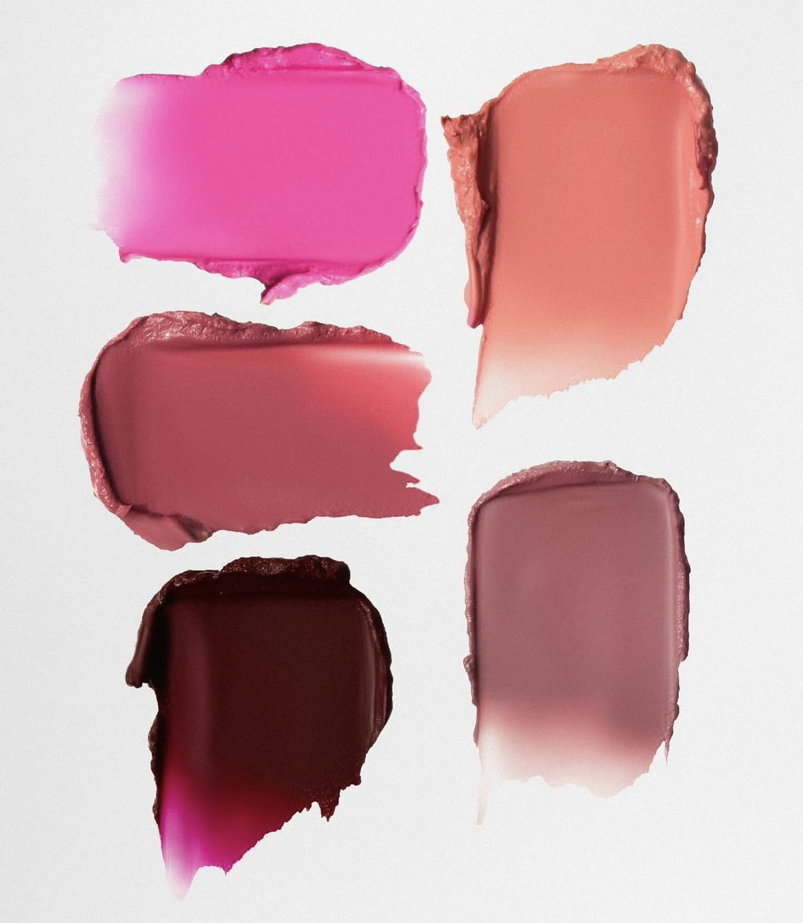Lipsticks textures