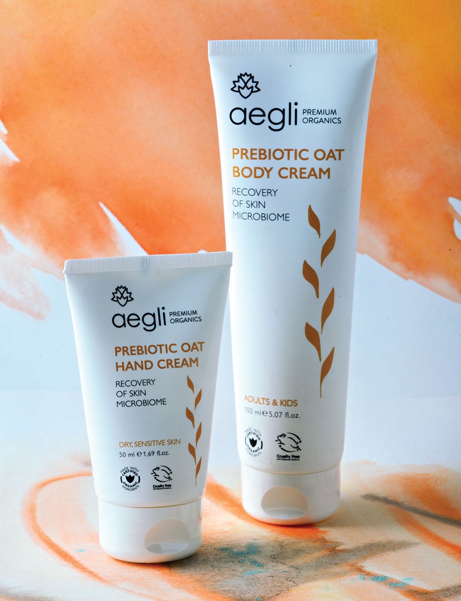 Aegli, Prebiotic Oat Hand & Body Cream