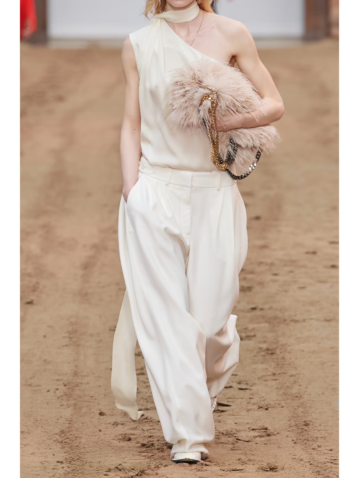 Ασύμμετρο τοπ STELLA MCCARTNEY, 316 € από 790 €, NET-A-PORTER