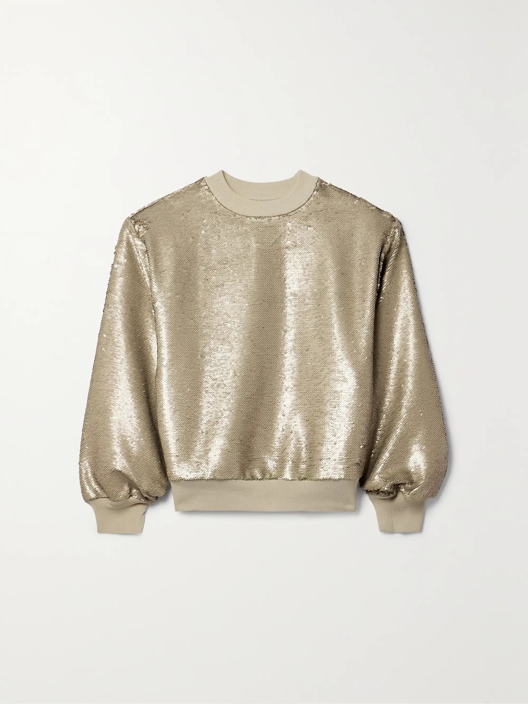 Μπλούζα με παγιέτες THE FRANKIE 198 € από 395 €, NET-A-PORTER