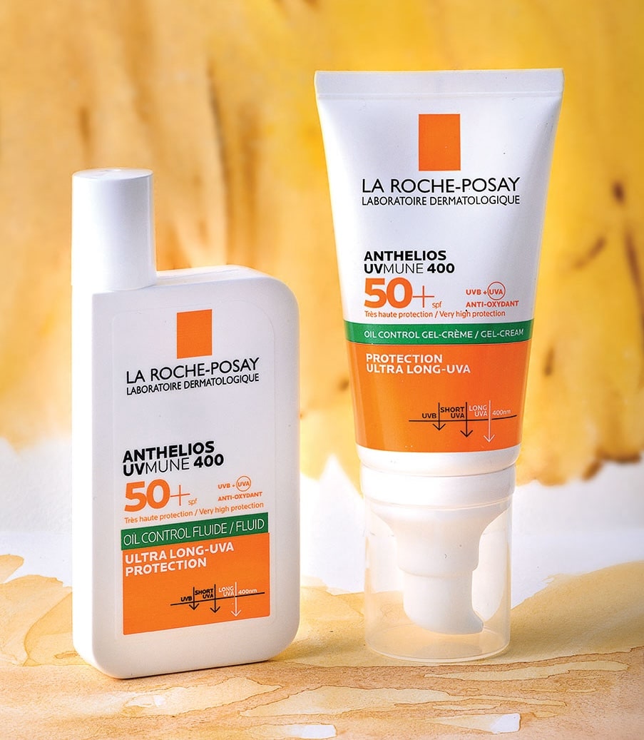 La Roche-Posay Anthelios UVMUNE 400 Oil Control Fluid SPF50+ & Gel Cream SPF50+