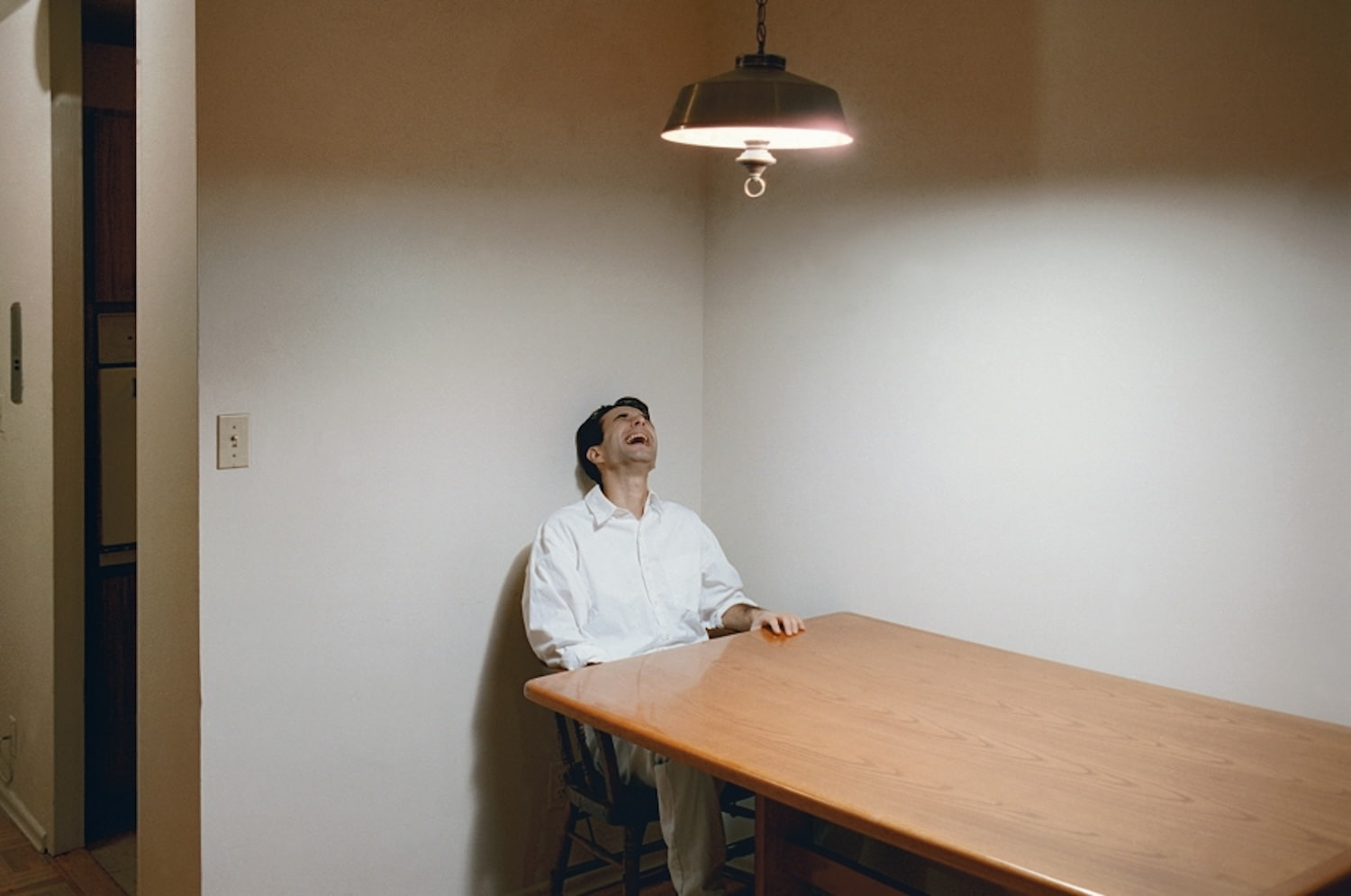Πάνος Κοκκινιάς Home 14, laughter, 1994-1995 archival c print Μουσείο Μπενάκη