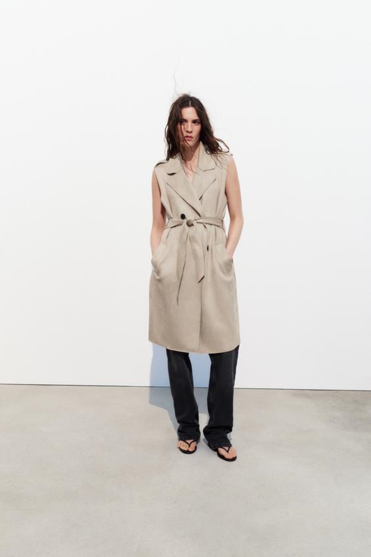 Γιλέκο καμπαρντίνα, 26.95 € , Zara