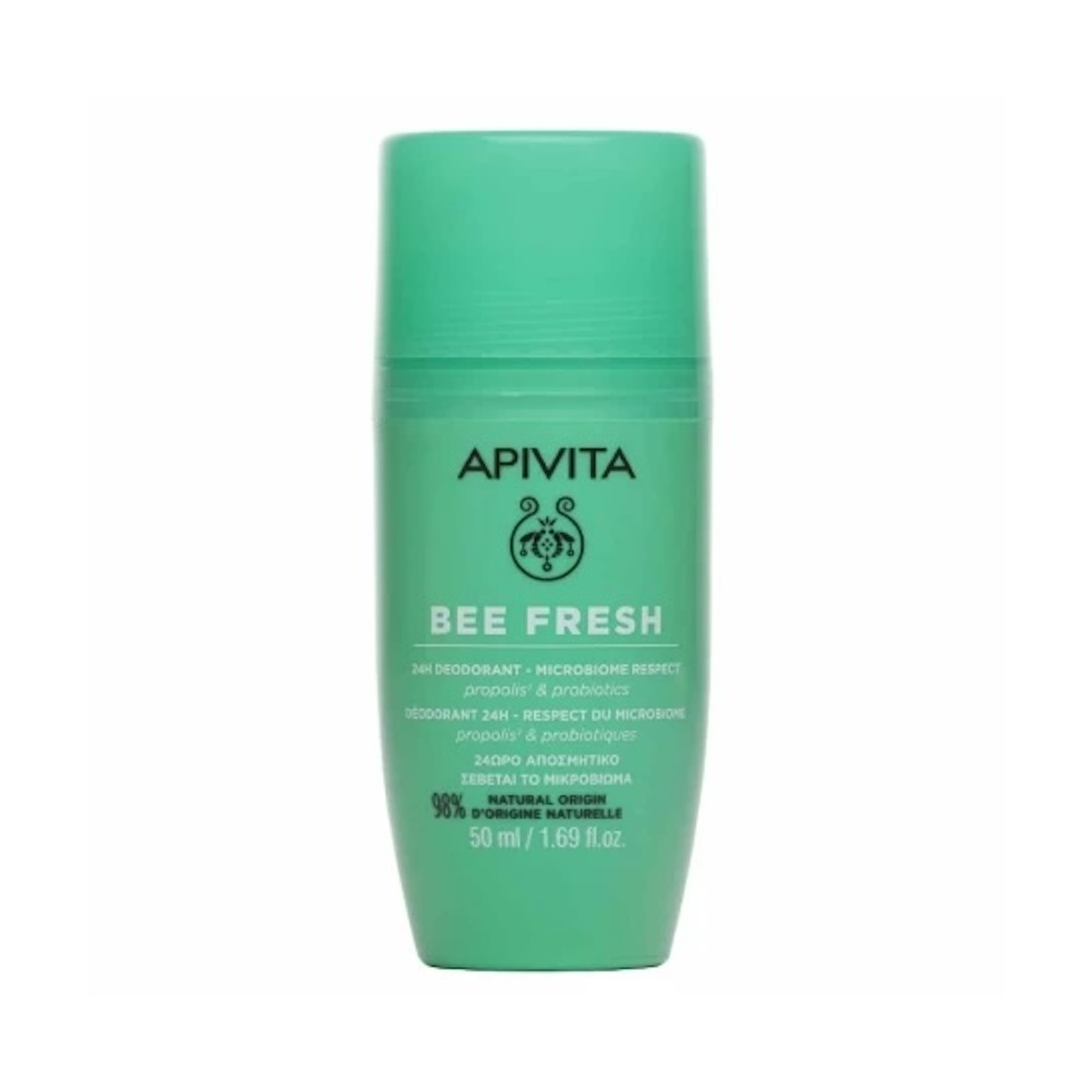 Apivita Bee Fresh, φυσικό αποσμητικό χωρίς άλατα αλουμινίου & οινόπνευμα εμπλουτισμένο με πατενταρισμένη πρόπολη & προβιοτικά