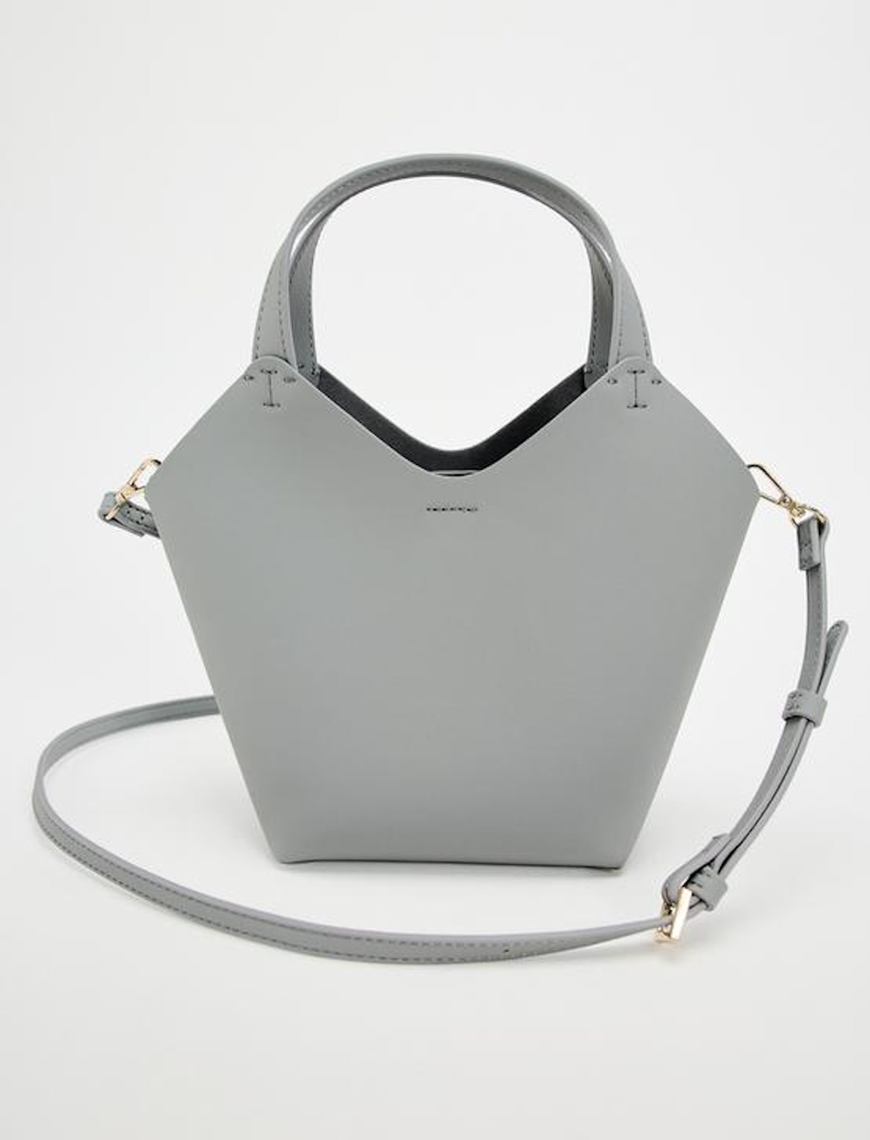 Γαλάζια μίνι τσάντα shopper, 17.95 € , Ζara