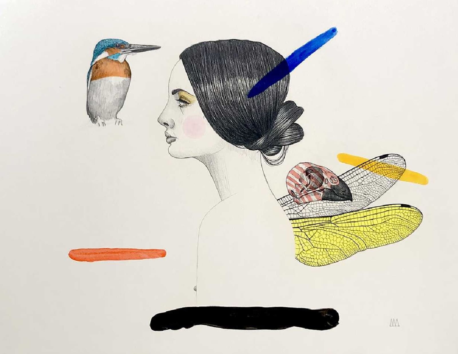 "Kingfisher" 2022 , Andrea Mateo