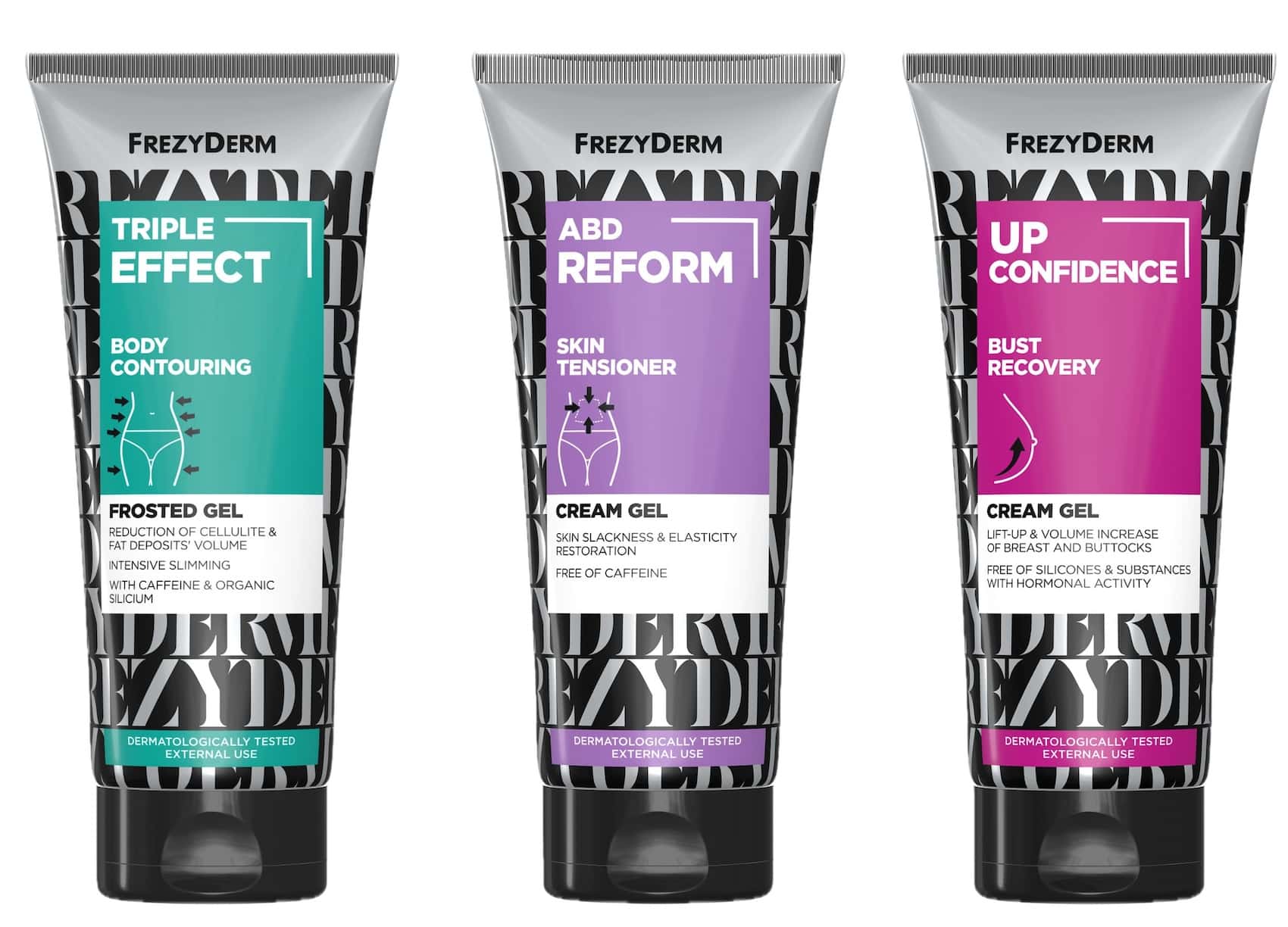 Frezyderm, Triple Effect Body, ΑBD Reform & Up Confidence