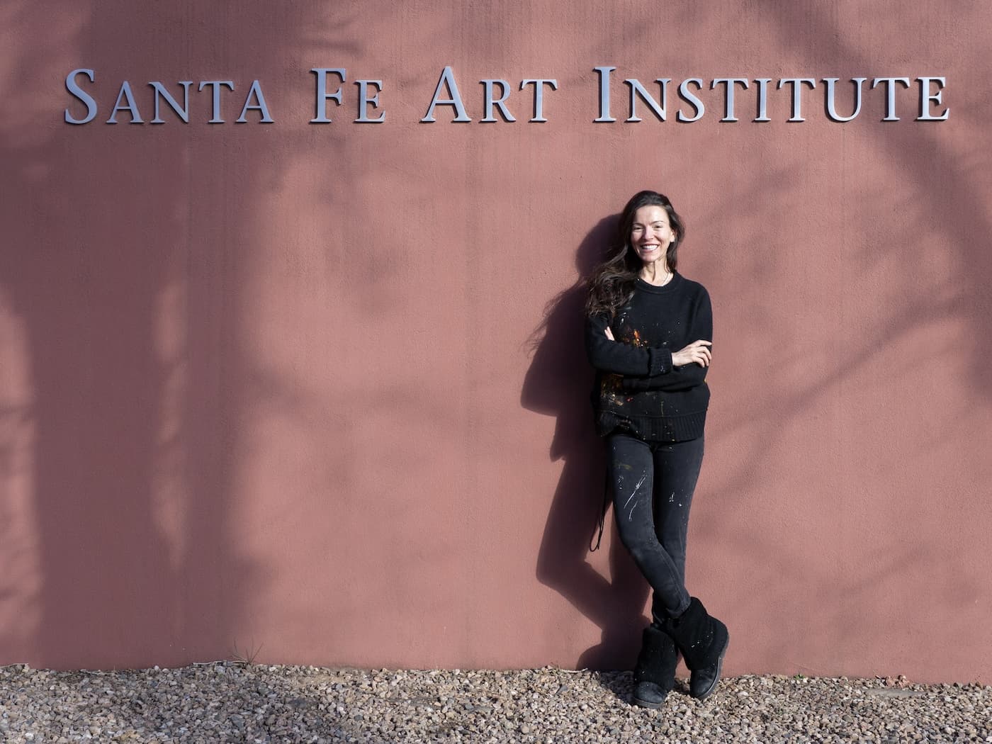 H Στέλλα Καπεζάνου στο Santa fe art Institute