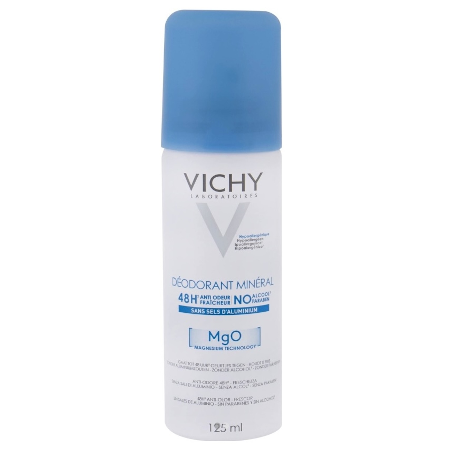 Vichy Minéral, Aποσμητικό κατά της κακοσμίας χωρίς άλατα αλουμινίου σε μορφή spray και 48ωρη προστασία