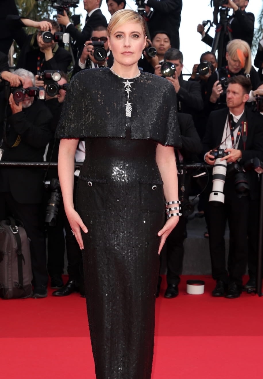 Greta Gerwing, φόρεμα: Chanel