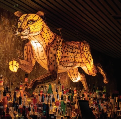 Το ατμοσφαιρικό, βελούδινο "The Cocktail Club" στο Birmingham.
