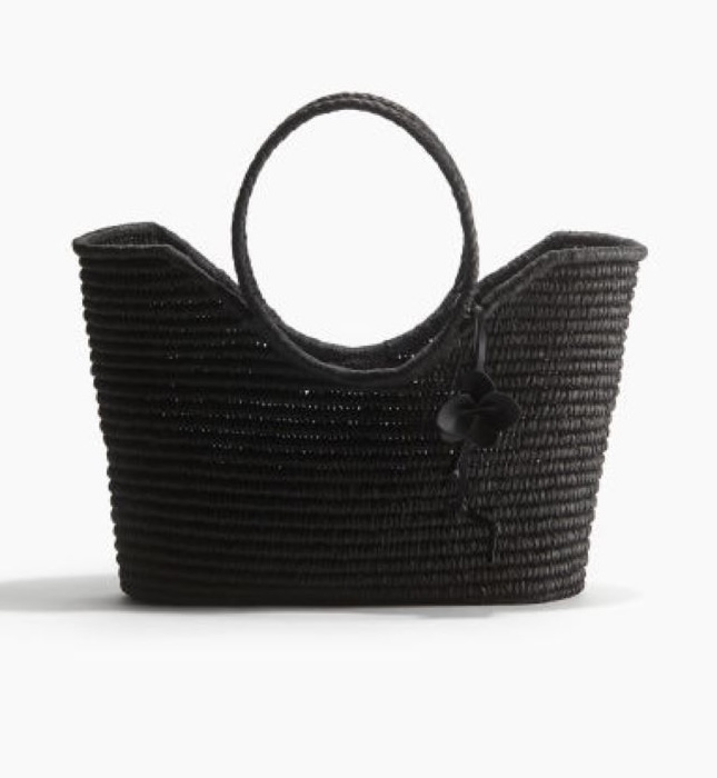 Ψάθινη τσάντα shopper 44.99 € , H&M