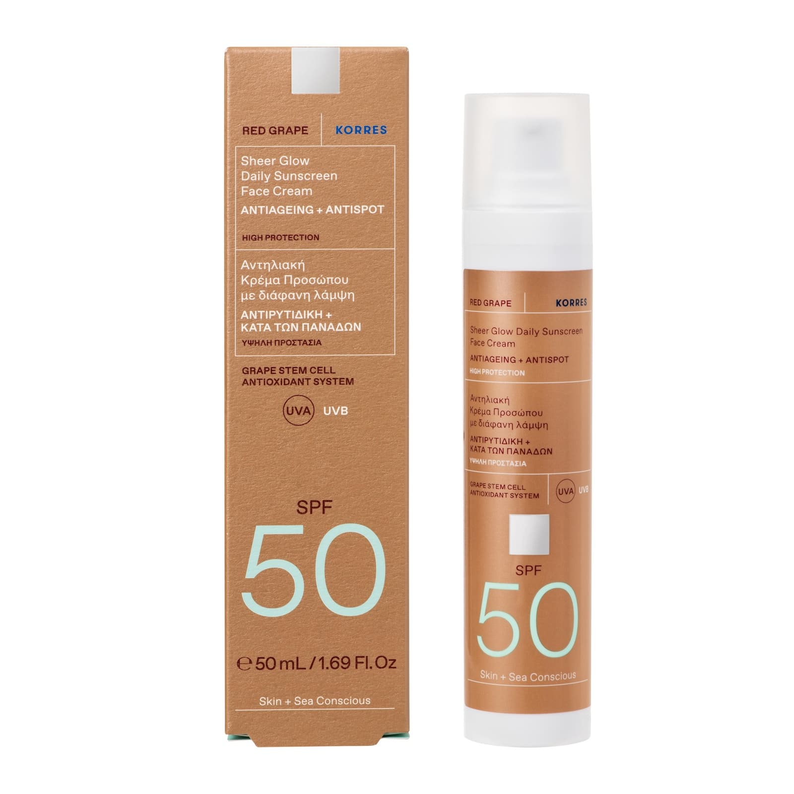 Korres, Red Grape Face Sunscreen