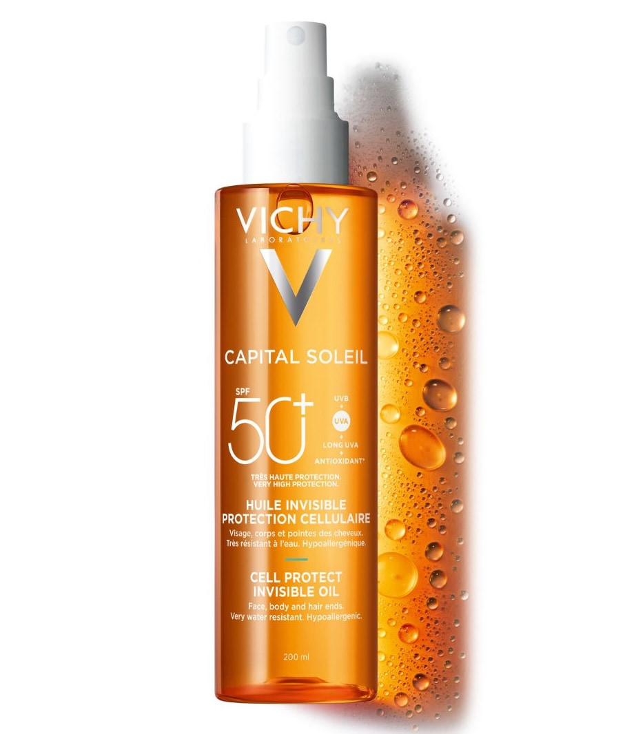 Vichy, Cell Protect Invisible Oil SPF50+