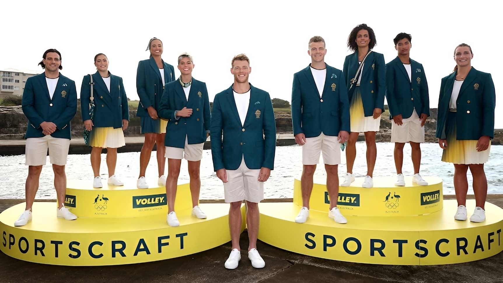 O στολές της Αυστραλίας από το brand Sports Craft