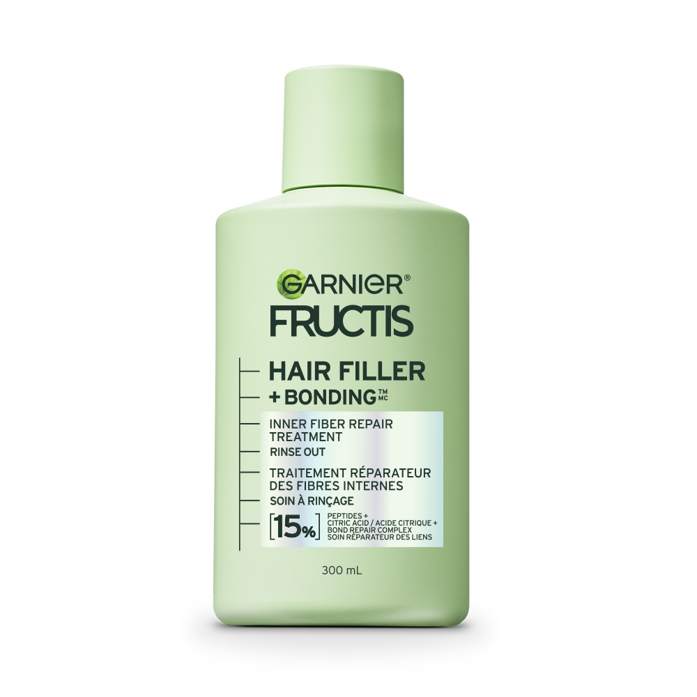 Garnier Fructis, Hair Filler + Bonding. Pre-shampoo για επανόρθωση των δεσμών της τρίχας.