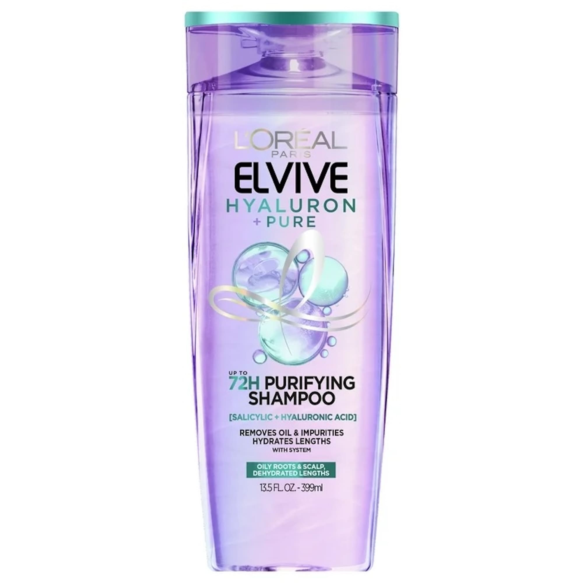 L'Oréal Paris, Elvive Hyaluron + Pure. Σαμπουάν με υαλουρονικό & σαλικυλικό οξύ