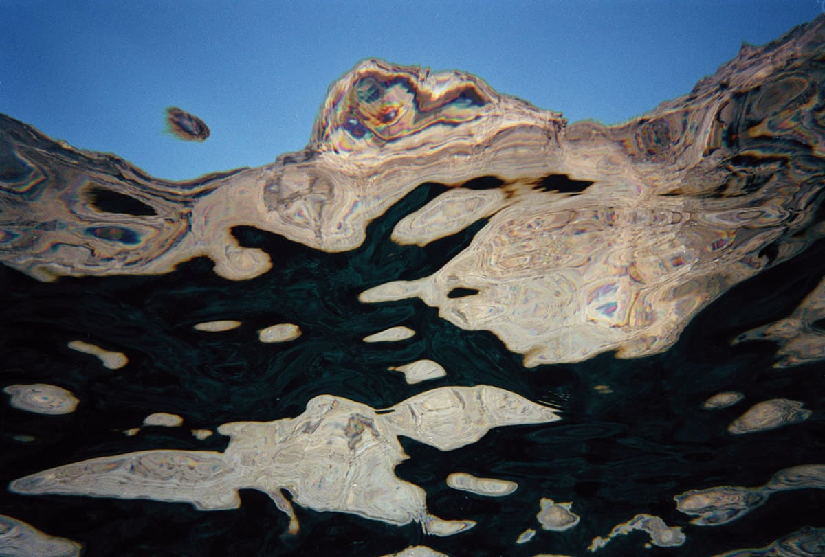 Paola Pivi, "Alucudi from under water", 2024 Digital print mounted on dibind 180x270